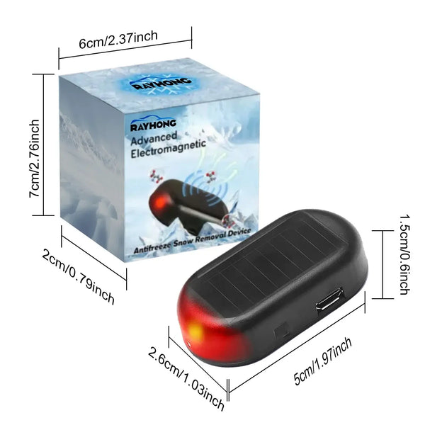 Antigel couverture pour vitre de voiture et appareil de déneigement dans un véhicule moderne.
