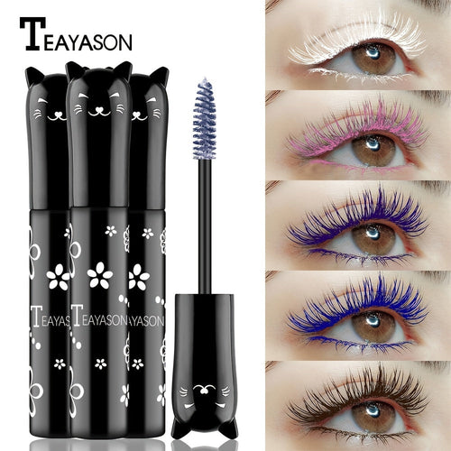 [Maquillage pour Événement - Cils] Mascara Étanche TEAYSON - Longue Tenue, Résistant aux Coulures, Non Obstruant | Définition Toute la Journée | Léger pour le Quotidien et les Événements Spéciaux | Emballage Élégant SUN N.