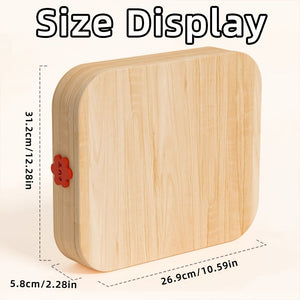 Jouet magnétique géométrique 288 pièces - Puzzle éducatif en bois SUN N.