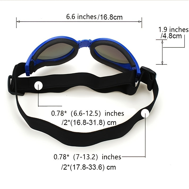 Lunettes de Soleil pour Animaux Élégantes, Durables et Pliables - Pour Chiens et Chats Accessoires pour Animaux SUN N.