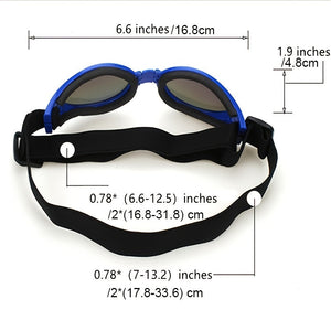 Lunettes de Soleil pour Animaux Élégantes, Durables et Pliables - Pour Chiens et Chats Accessoires pour Animaux SUN N.