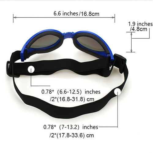 Lunettes de Soleil pour Animaux Élégantes, Durables et Pliables - Pour Chiens et Chats Accessoires pour Animaux SUN N.
