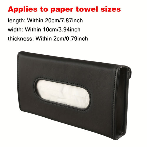 Automobile Sunshade Paper Towel Box Car - Mounted Fashion Pull-out Carton SUN N.