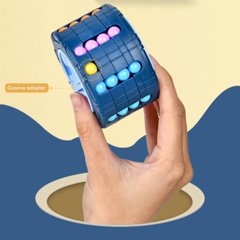 Cube puzzle 3D Haricot Magique - Jouet anti-stress éducatif SUN N.