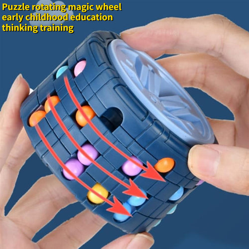 Cube puzzle 3D Haricot Magique - Jouet anti-stress éducatif SUN N.