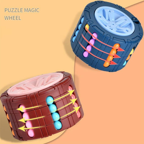 Cube puzzle 3D Haricot Magique - Jouet anti-stress éducatif SUN N.