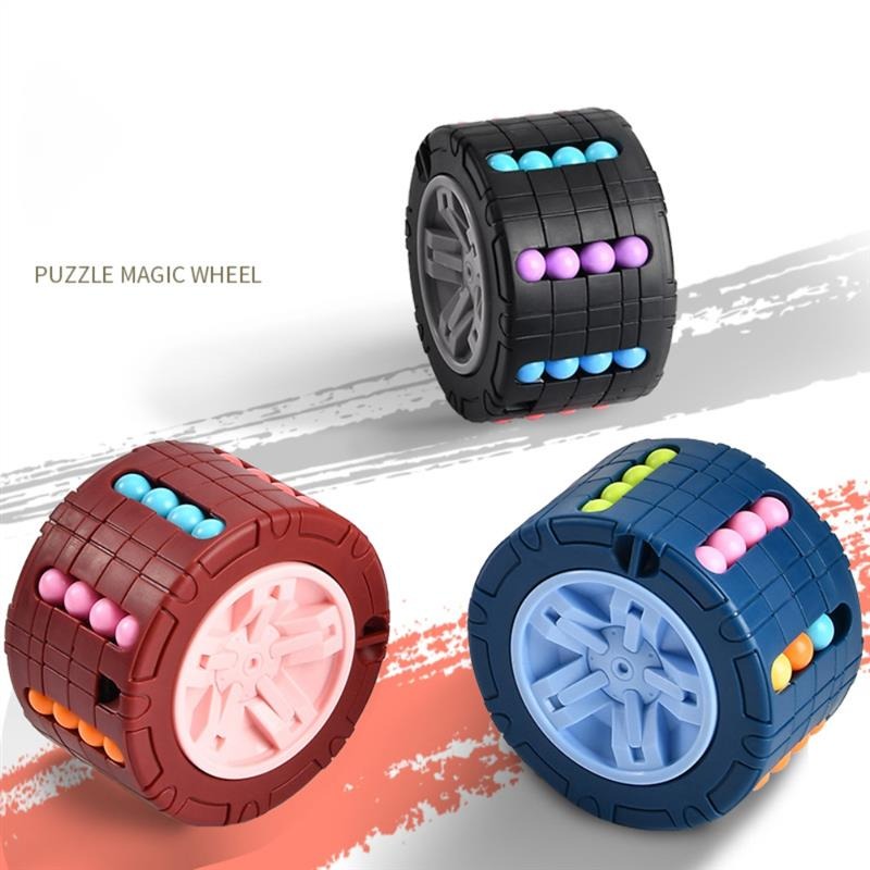 Cube puzzle 3D Haricot Magique - Jouet anti-stress éducatif SUN N.