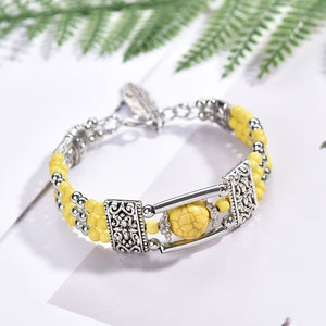Bracelet en pierre SUN N.