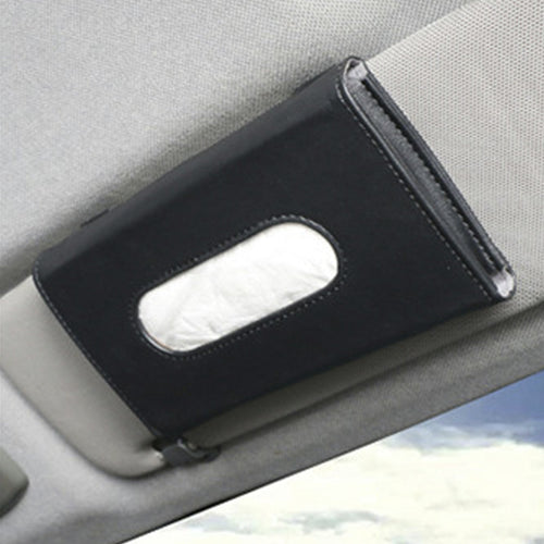 Automobile Sunshade Paper Towel Box Car - Mounted Fashion Pull-out Carton SUN N.
