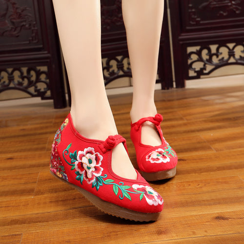 Big Sale 5cm High Heels Zhu Lian Camellia Sequin Peacock Crane Tree Fan Jade Butterfly SUN N.