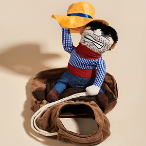 Déguisement drôle de cowboy cavalier pour chiens et chats - Costume Halloween pour animaux