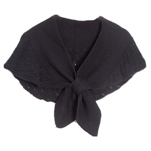 Châle en fil ajouré élégant pour femmes - Léger, respirant en polyester, parfait pour superposer ou porter seul, lavable en machine, écharpe décontractée pour le week-end | Châle polyvalent | Tricot élégant, châles pour l'hiver SUN N.