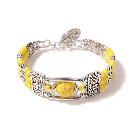 Bracelet en pierre SUN N.
