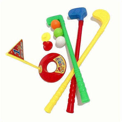 Ensemble de 9 clubs de golf jouets - Jeu sportif éducatif en plein air SUN N.