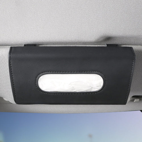 Automobile Sunshade Paper Towel Box Car - Mounted Fashion Pull-out Carton SUN N.
