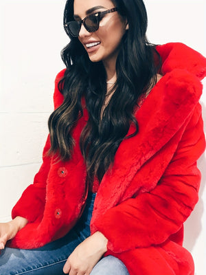 Manteau ample en peluche chaud d'hiver, vêtement d'extérieur teddy à manches longues décontracté, vêtements pour femmes SUN N.
