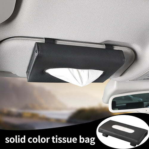 Automobile Sunshade Paper Towel Box Car - Mounted Fashion Pull-out Carton SUN N.