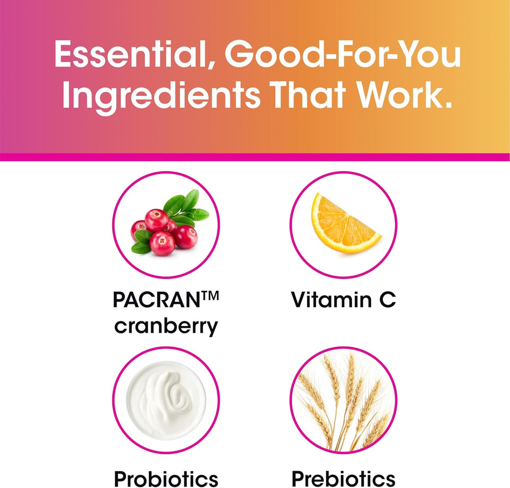 vH Essentials Probiotiques pour Femmes avec Prébiotiques, Canneberge et Vitamine C - 60 Gélules (Approvisionnement de 30 Jours) - Probiotiques pour Femmes pour Soutenir l'Équilibre Intestinal, la Santé Féminine et la Santé des Voies Urinaires pour Femmes SUN N.