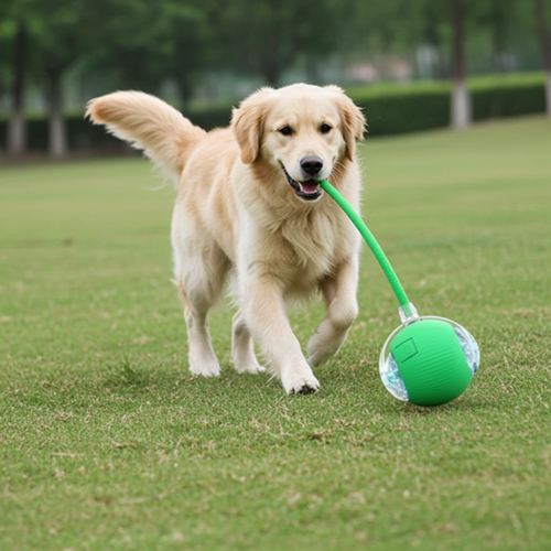 Balle Interactive pour Chien – Jouet Intelligent Roulant Automatique SUN N.