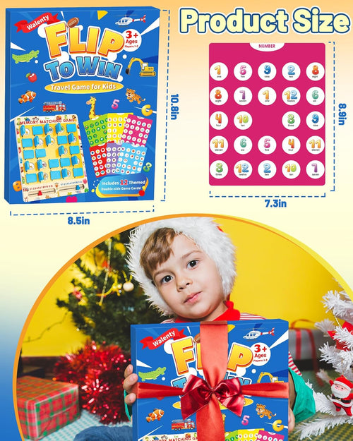 Jeu de mémoire assorti pour enfants 3-8 ans - Jouet de voyage et jeu de société SUN N.