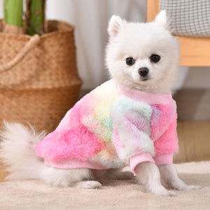 Vêtements pour chiot chien et chat Schnauzer, Teddy, Bichon, Pomeranian - Sweat-shirt automne/hiver doublé chaud anti-perte de poils SUN N.