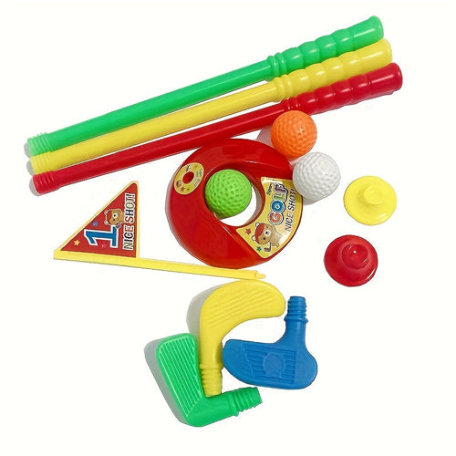Ensemble de 9 clubs de golf jouets - Jeu sportif éducatif en plein air SUN N.