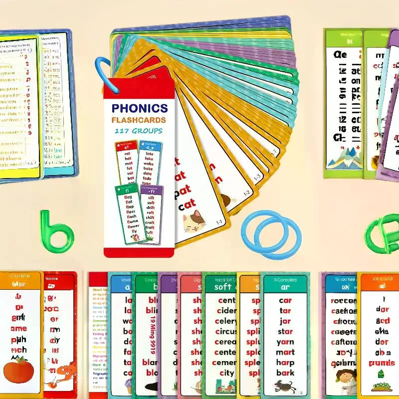 Cartes Flash Montessori – Vocabulaire et Phonétique Anglais SUN N.