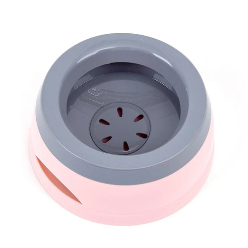Bols flottants pour chiens de compagnie, bouche non mouillante, bol pour chat, sans déversement, distributeur d'eau potable, bol Portable en plastique pour chien, accessoires de Support SUN N.