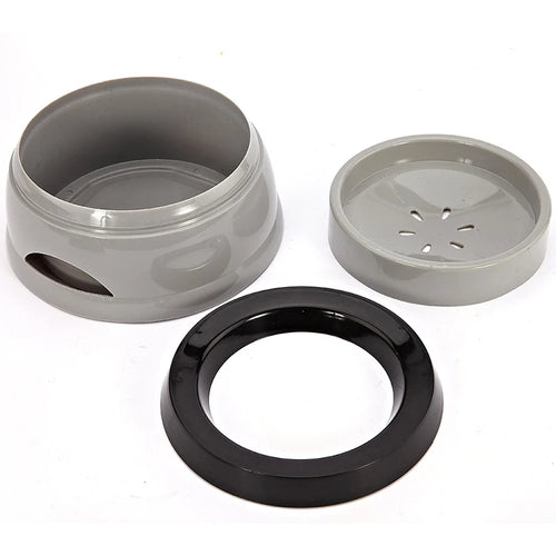 Bols flottants pour chiens de compagnie, bouche non mouillante, bol pour chat, sans déversement, distributeur d'eau potable, bol Portable en plastique pour chien, accessoires de Support SUN N.