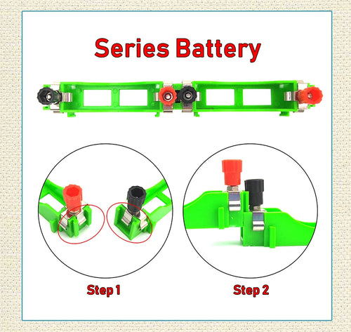 Kits éducatifs de circuits électriques pour étudiants, pour l'apprentissage du laboratoire scolaire, expériences électromagnétiques, outils pédagogiques, jouets scientifiques SUN N.