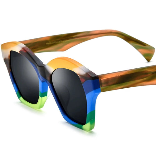 Lunettes de soleil polarisées Borregls - Style œil de chat UV400 SUN N.