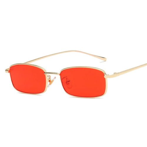 Lunettes de soleil miroir unisexe avec monture métallique et protection UV400, design tendance.