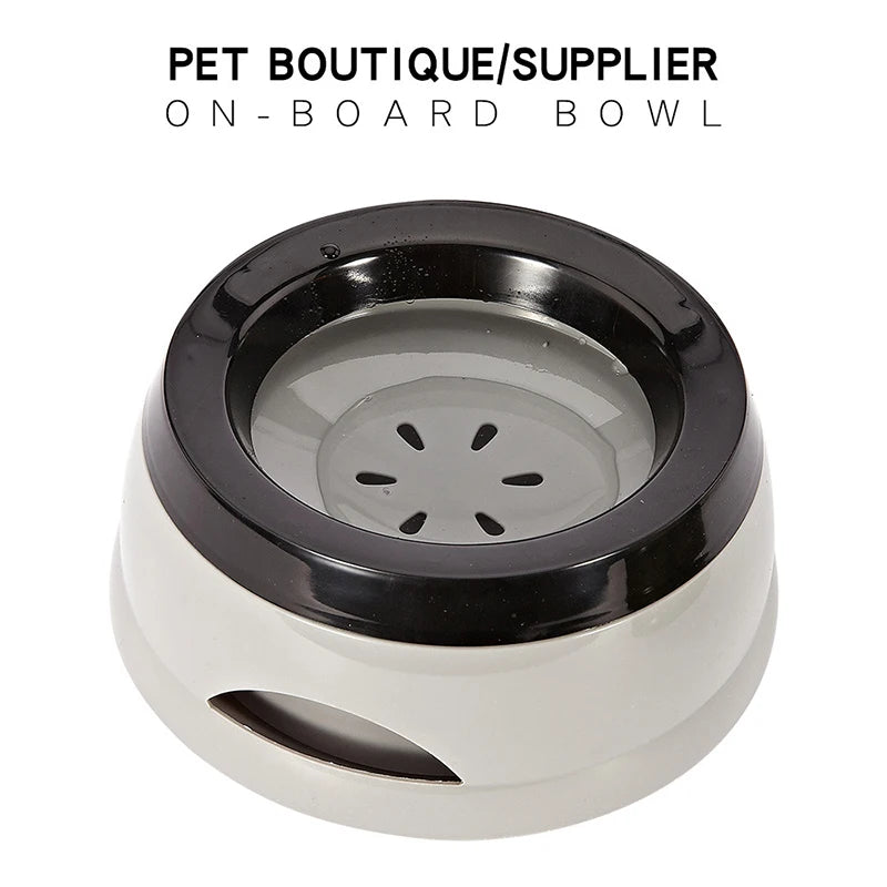 Bols flottants pour chiens de compagnie, bouche non mouillante, bol pour chat, sans déversement, distributeur d'eau potable, bol Portable en plastique pour chien, accessoires de Support SUN N.