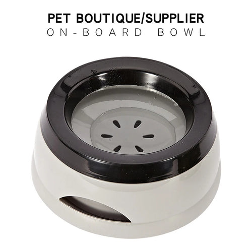 Bols flottants pour chiens de compagnie, bouche non mouillante, bol pour chat, sans déversement, distributeur d'eau potable, bol Portable en plastique pour chien, accessoires de Support SUN N.