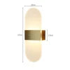 Lampe murale LED décorative - Éclairage artistique pour chambre et salon SUN N.