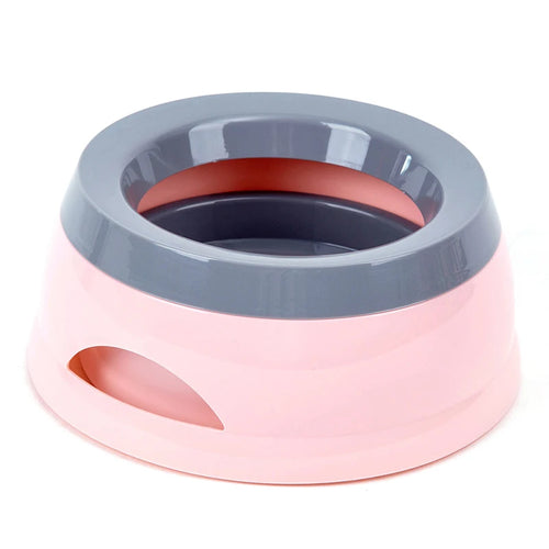 Bols flottants pour chiens de compagnie, bouche non mouillante, bol pour chat, sans déversement, distributeur d'eau potable, bol Portable en plastique pour chien, accessoires de Support SUN N.