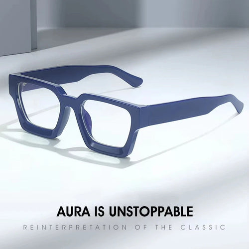 Lunettes anti-lumière bleue rétro - Monture carrée unisexe SUN N.