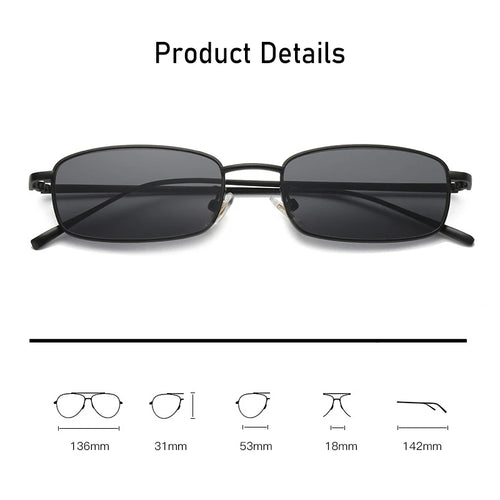 Lunettes de soleil miroir unisexe avec monture métallique et protection UV400, design tendance.