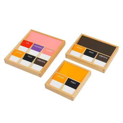 Boîte à ApprentiCumbria Montessori pour Enfant, Matériel de Langue Primaire, Aide au Fuchsia, Outil d'ApprentiCumbria, 8 Pièces SUN N.