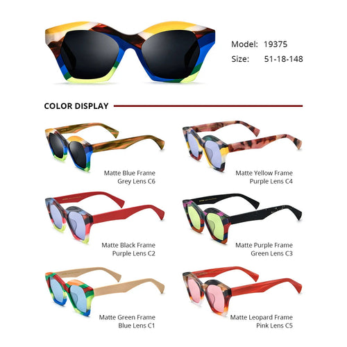 Lunettes de soleil polarisées Borregls - Style œil de chat UV400 SUN N.