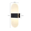 Lampe murale LED décorative - Éclairage artistique pour chambre et salon SUN N.