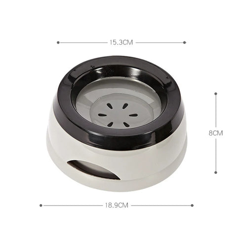 Bols flottants pour chiens de compagnie, bouche non mouillante, bol pour chat, sans déversement, distributeur d'eau potable, bol Portable en plastique pour chien, accessoires de Support SUN N.