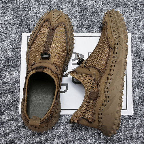 Chaussures Homme Mesh Ajouré – Respirantes et aquatiques, légères et adaptées à tous les terrains.