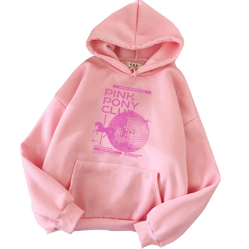 Chappell Roan Pink Pony Club Hoodie Chappell Roan Fan Gift Harajuku Cover SUN N.