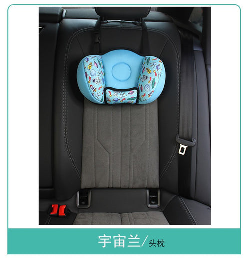 Cross-Border Anti-Stranglehold Car Seat Belt Hanging Cartoon Pillow Car Rear Seat Cushion Neck Protector Children's Headrest SUN N.