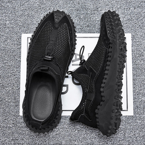 Chaussures Homme Mesh Ajouré – Respirantes et aquatiques, légères et adaptées à tous les terrains.