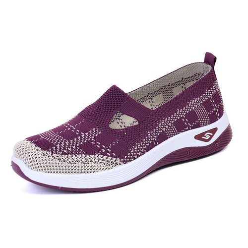 Chaussures en toile femme, légères et respirantes, au design moderne et confortable, parfaites pour un style quotidien.