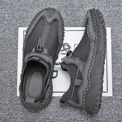Chaussures Homme Mesh Ajouré – Respirantes et aquatiques, légères et adaptées à tous les terrains.
