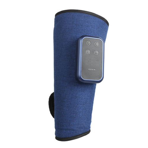 Masseur de mollets électrique avec panneau de contrôle tactile pour massage et compression des jambes.
