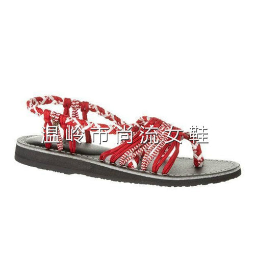 Sandales femme grande taille color block avec nœud décoratif, parfaites pour l'été, plage et ville.